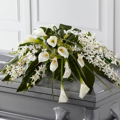 Angel Wings Casket Spray –  Hilltop Florist Llc, Stanford KY