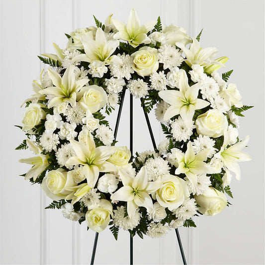 Treasured Tribute Wreath –  Hilltop Florist Llc, Stanford KY