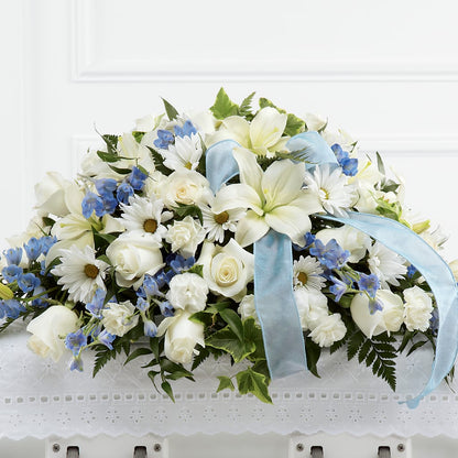 Tender Treasure Casket Spray –  Hilltop Florist Llc, Stanford KY