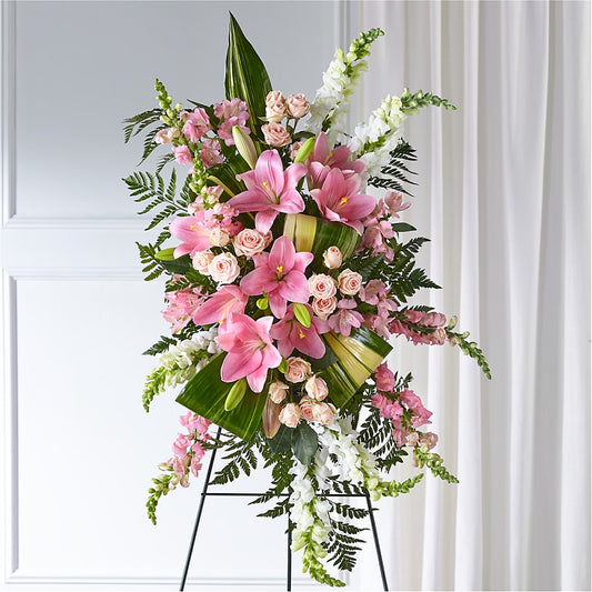 Elegant Embrace Standing Spray –  Hilltop Florist Llc, Stanford KY