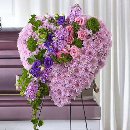 Treasured Love Standing Heart –  Hilltop Florist Llc, Stanford KY