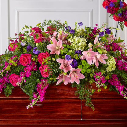 Radiant Tribute Casket Spray –  Hilltop Florist Llc, Stanford KY
