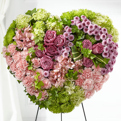 Heartwarming Standing Heart –  Hilltop Florist Llc, Stanford KY