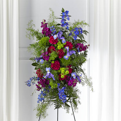 Heavenly Skies Standing Spray –  Hilltop Florist Llc, Stanford KY