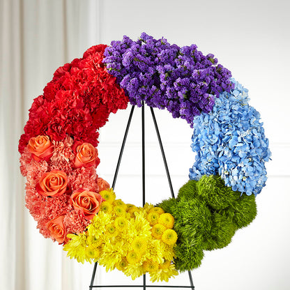 Circle of Love Wreath –  Hilltop Florist Llc, Stanford KY