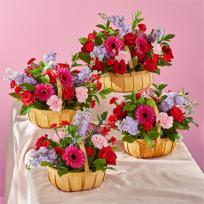 Pink Picnic Basket –  Hilltop Florist Llc, Stanford KY