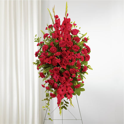 From the Heart Standing Spray –  Hilltop Florist Llc, Stanford KY