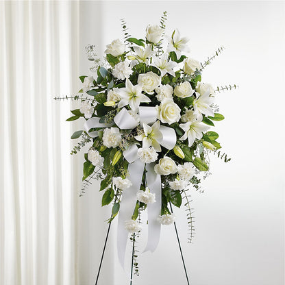 With Care Standing Spray –  Hilltop Florist Llc, Stanford KY