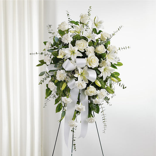 With Care Standing Spray –  Hilltop Florist Llc, Stanford KY