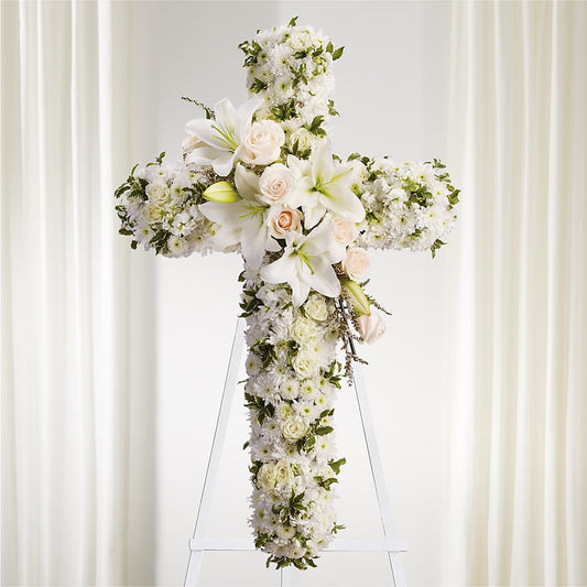 Spiritual Guidance Standing Spray –  Hilltop Florist Llc, Stanford KY