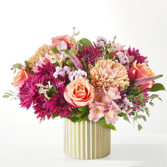 Berry Cobbler Bouquet with Ivory Vase –  Hilltop Florist Llc, Stanford KY