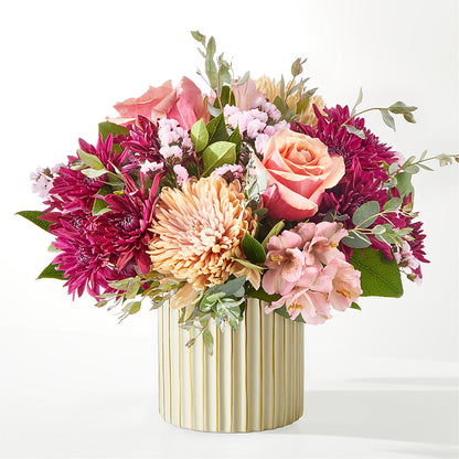 Berry Cobbler Bouquet with Ivory Vase –  Hilltop Florist Llc, Stanford KY