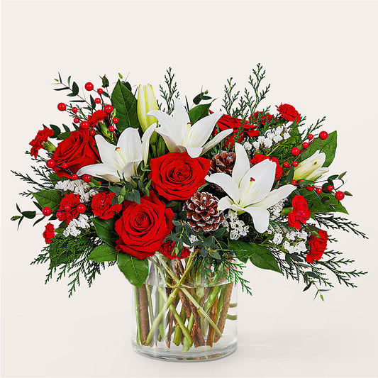 Best in Snow Bouquet –  Hilltop Florist Llc, Stanford KY