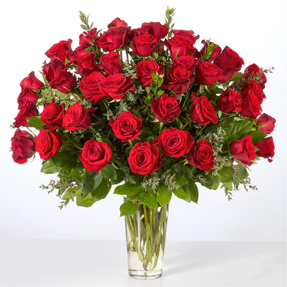 Forever Yours Fifty Stem Red Rose Bouquet –  Hilltop Florist Llc, Stanford KY